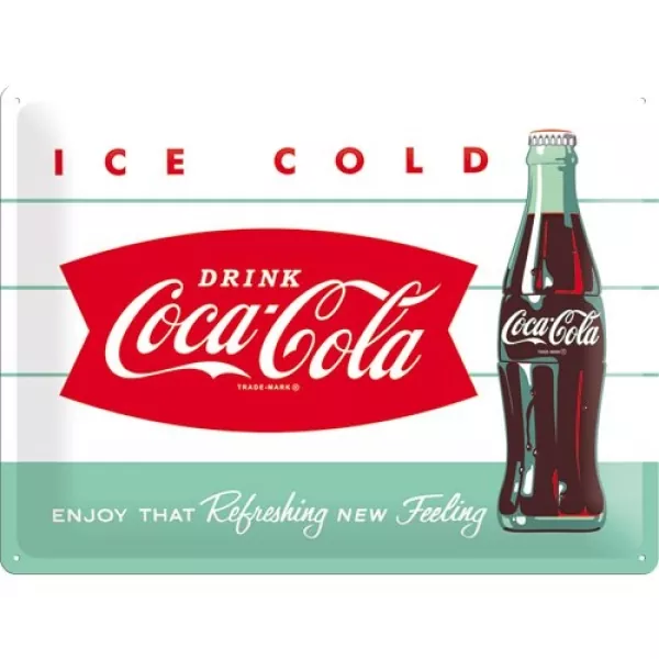 Coca-Cola Blechschild