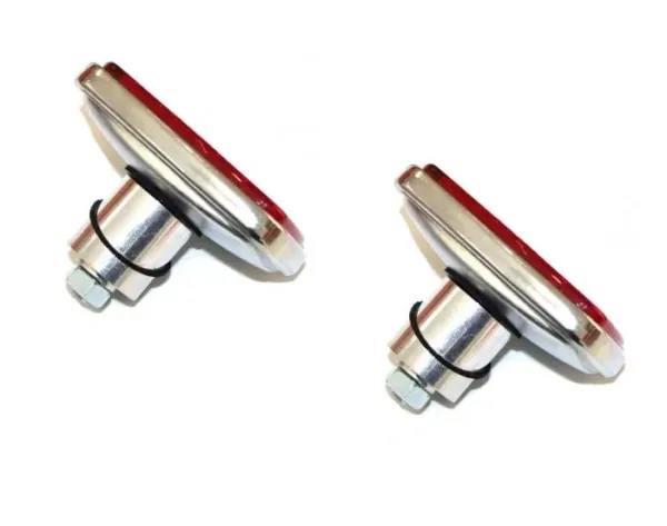 Reflektoren - Satz m. Prüfzeichen - mit Alu-Sockel - 356 - 644.731.501.00