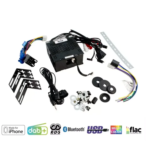 Autoradio - Motor-6 - ''Ivory'' - DAB+ geeignet für IPhone Autoradio - Motor-6 - ''Ivory'' - DAB+ geeignet für IPhone