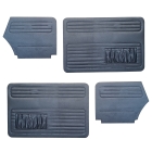 Türverkleidungssatz - Käfer Cabrio ab 08/72 - 113 898 320B - Blau