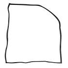 Türgummi rechts in Economy-Qualität - Käfer Limousine