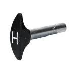 Hebel für Heizungsregulierung schwarz - Käfer 04/50-09/52