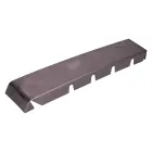 Ecke hinten rechts unten - Bus T3 - Reparaturblech 8cm