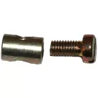 Klemme Schraubnippel Gaszug - Käfer u.a. - 111 129 921
