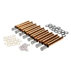 Stößelschutzrohre Anodisiertes Alu - 2-tlg. m. Feder - Käfer u.a. - 311 109 335