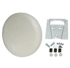 Reserverad Halter m. Bezug Creme - Bus T1 + Bus T2  - 5x205 - 5x112