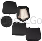 Sitzbezug Satz vorne - 'Korbgeflecht' - passend für den VW Bus T2 bis 7/73