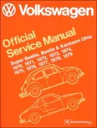 Werkstatthandbuch Serviceanleitung VW Käfer 1970-1979
