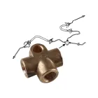 T-Stück zur Verteilung der Bremsleitung