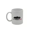 ClassicGo Kaffee-Becher 0,33l - weiß mit Logo