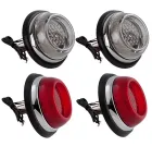 Leuchten Rot und weiß passend für den Porsche 550