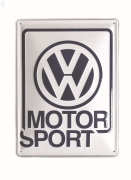 Blechschild 'VW Motorsport' - 30 x 40 cm - Limitierte Auflage - ZCP 904 311